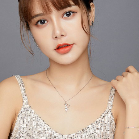 Cercei argint asimetrici cu schelete mariachi [9]