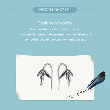 Cercei argint bambus [13]