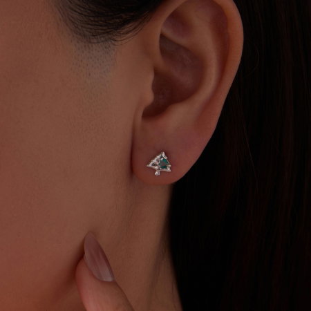 Cercei argint brazi cu surub [8]