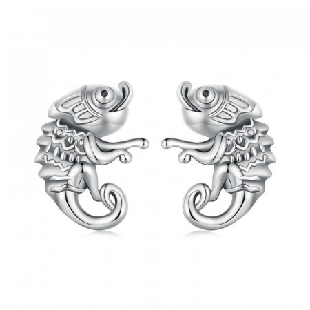 Cercei argint cameleon [6]
