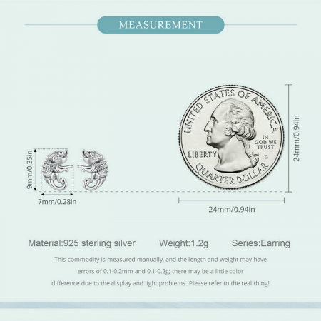 Cercei argint cameleon [8]