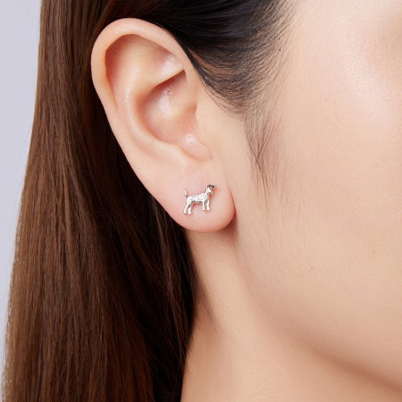 Cercei argint catei Golden Retriever [8]