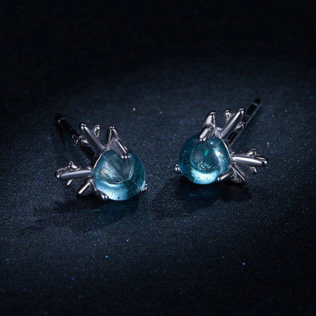 Cercei argint cerb [8]