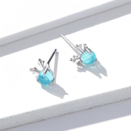 Cercei argint cerb [4]