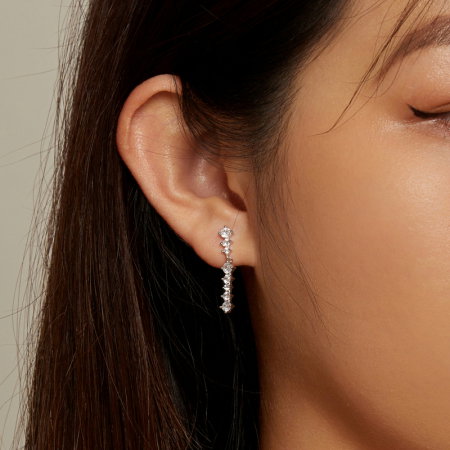 Cercei argint ciucurasi de zirconiu [1]