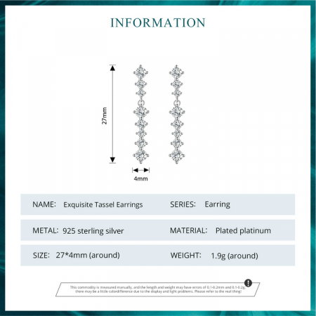 Cercei argint ciucurasi de zirconiu [9]