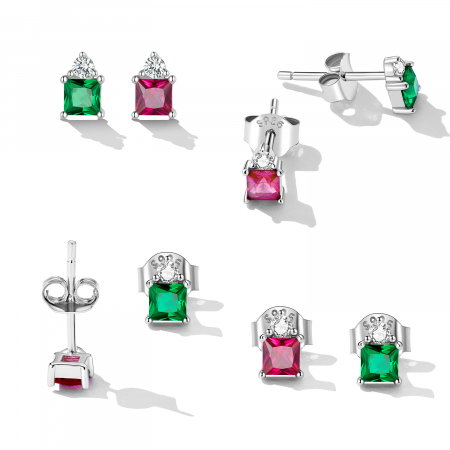 Cercei argint Colorful Princess Party Candy [6]