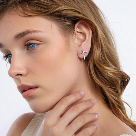 Cercei argint cruciulite [7]