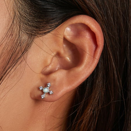 Cercei argint cruciulite vintage [1]