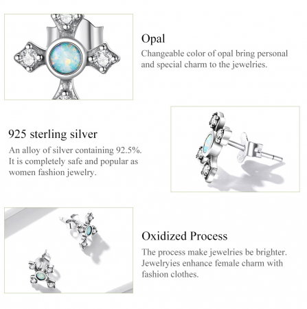 Cercei argint cruciulite vintage [7]