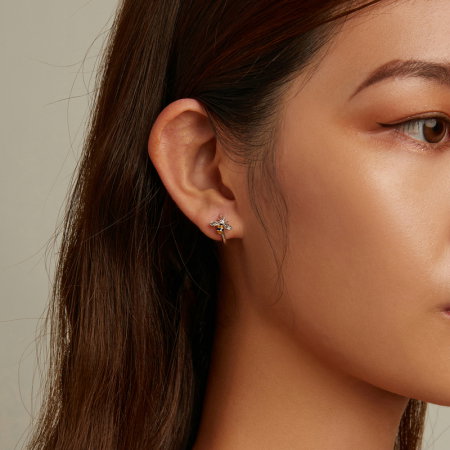 Cercei argint cu albinute [6]