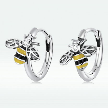 Cercei argint cu albinute [12]