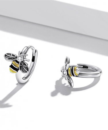 Cercei argint cu albinute [11]