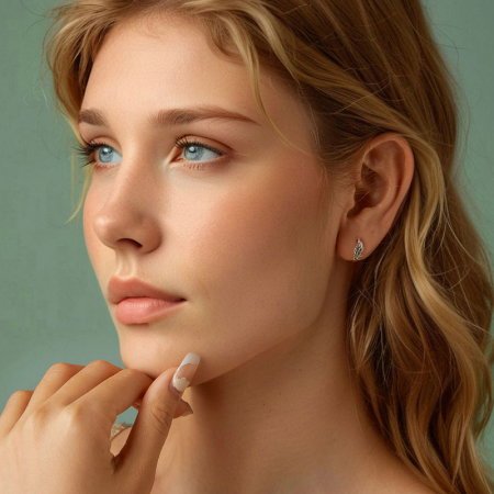 Cercei argint cu aripi de inger [1]