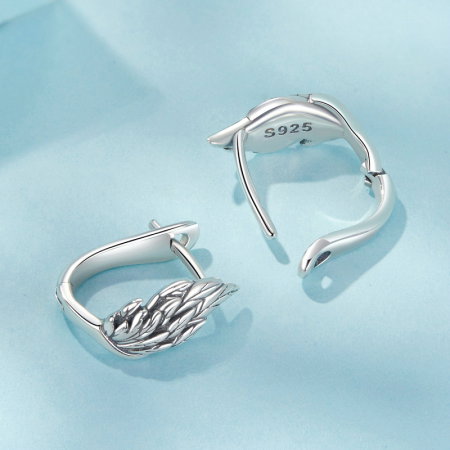 Cercei argint cu aripi de inger [8]