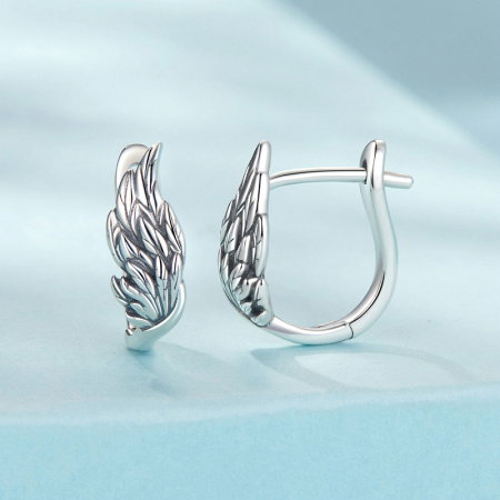 Cercei argint cu aripi de inger [2]