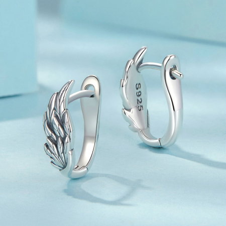 Cercei argint cu aripi de inger [5]