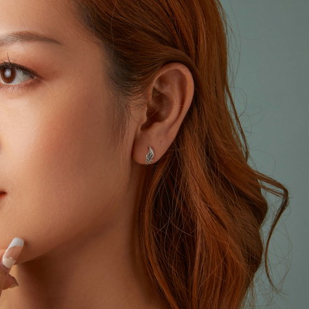 Cercei argint cu aripi de inger [9]