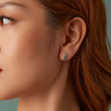 Cercei argint cu aripi de inger [6]