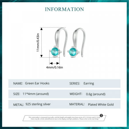 Cercei argint cu carlig si cristale [9]