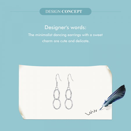 Cercei argint cu cercuri [13]