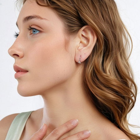 Cercei argint cu crini [5]