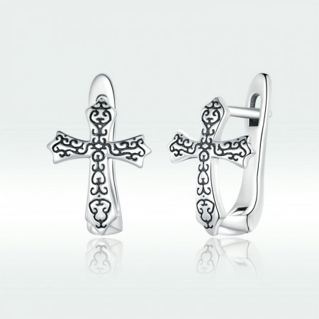 Cercei argint cu cruciulite [7]