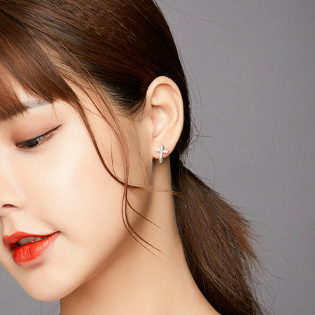 Cercei argint cu cruciulite [1]