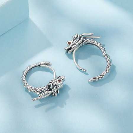 Cercei argint cu Dragoni [6]