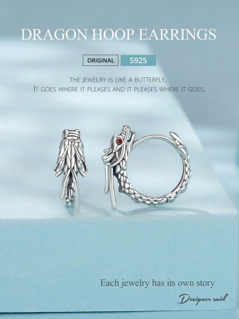 Cercei argint cu Dragoni [16]