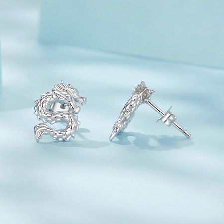 Cercei argint cu dragoni [4]