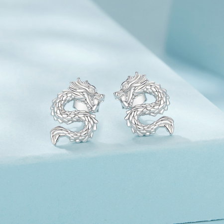 Cercei argint cu dragoni [6]