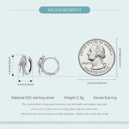 Cercei argint cu Dragoni [13]