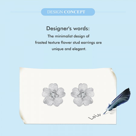 Cercei argint cu flori [13]