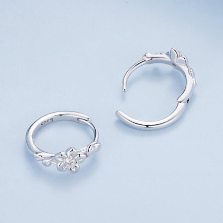 Cercei argint cu flori [6]