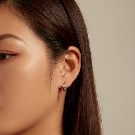 Cercei argint cu flori [1]