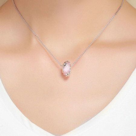 Pandantiv argint cu flori si murano [5]