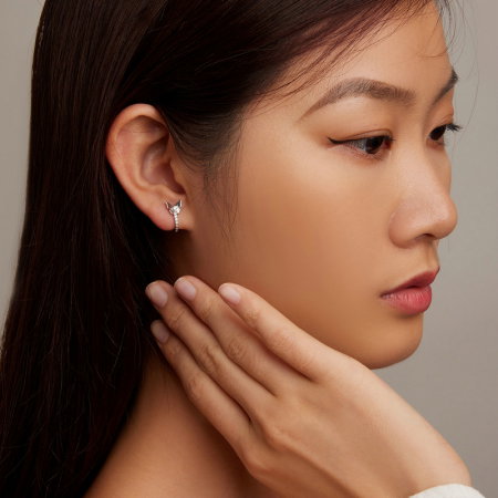 Cercei argint cu fluturasi [5]