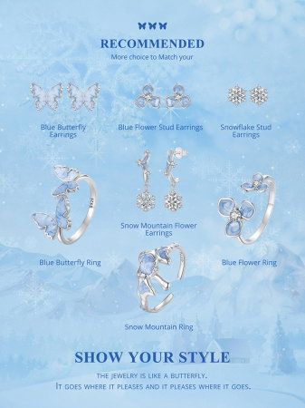 Cercei argint cu fluturasi [21]