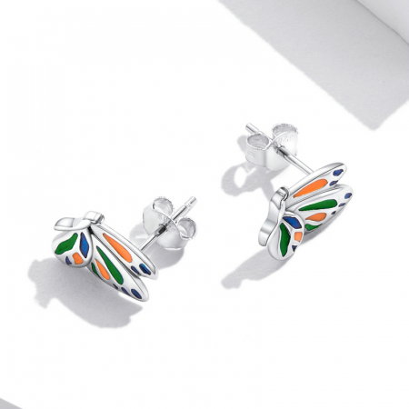 Cercei argint cu fluturasi [8]