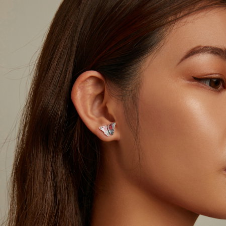 Cercei argint cu fluturasi [5]