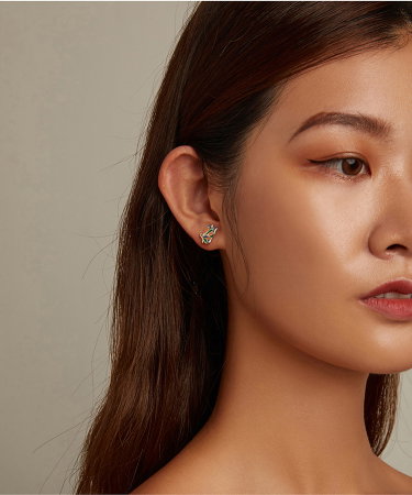 Cercei argint cu fluturasi [5]