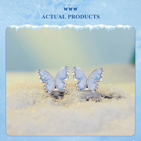 Cercei argint cu fluturasi [16]