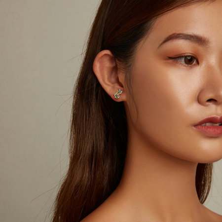 Cercei argint cu fluturasi [2]