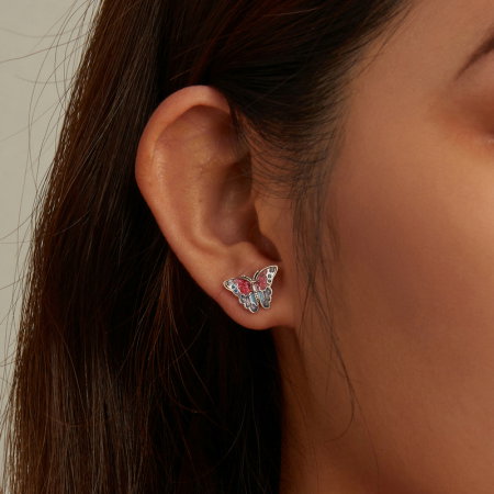 Cercei argint cu fluturasi [1]