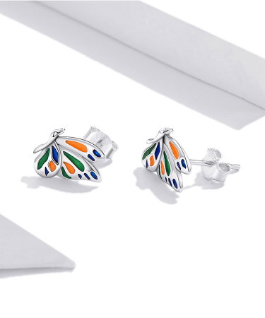 Cercei argint cu fluturasi [15]