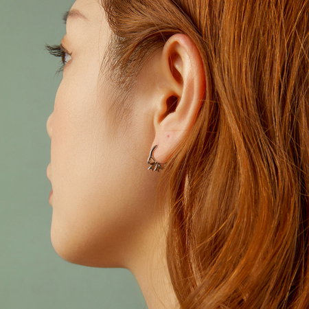 Cercei argint cu fundite [4]