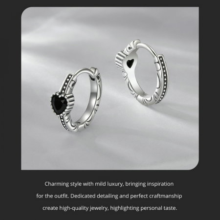 Cercei argint cu inimioare [11]