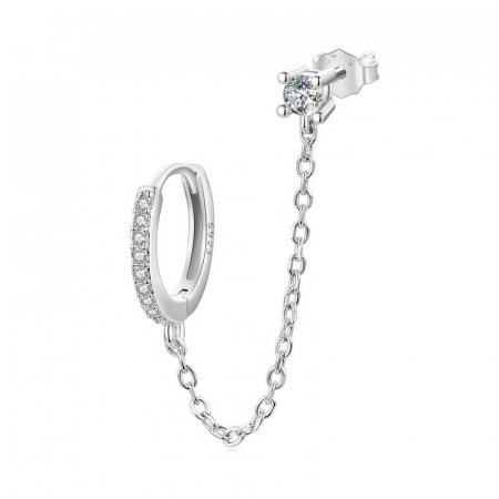 Cercel argint cu lant [6]