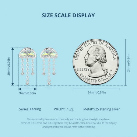 Cercei argint cu meduze [7]